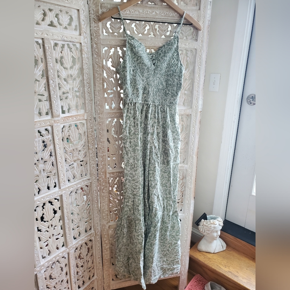 Floral Paisley Wide leg Jumpsuit